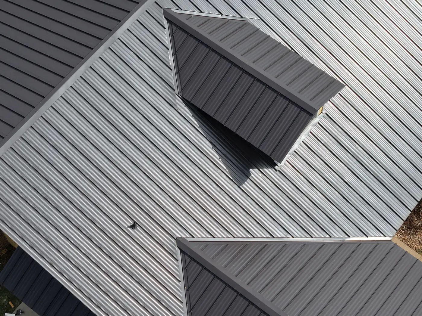 Standing seam metal roof installed by RoofX, Tampa Bay & Greater Orlando