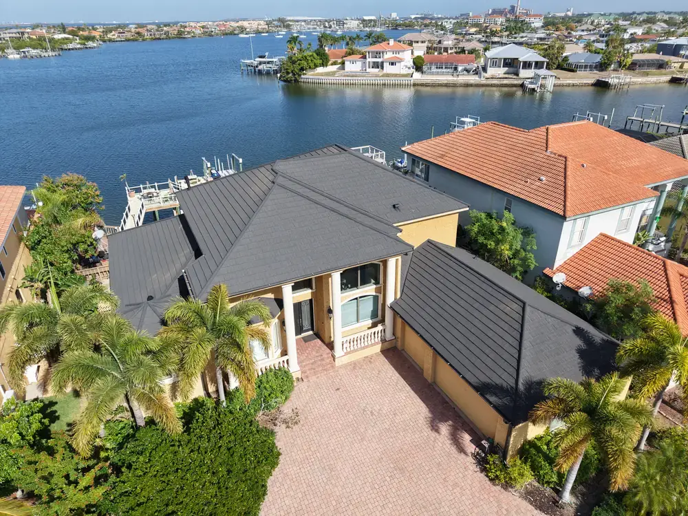 Stone-coated steel on a Tampa Bay home in Seminole Heights