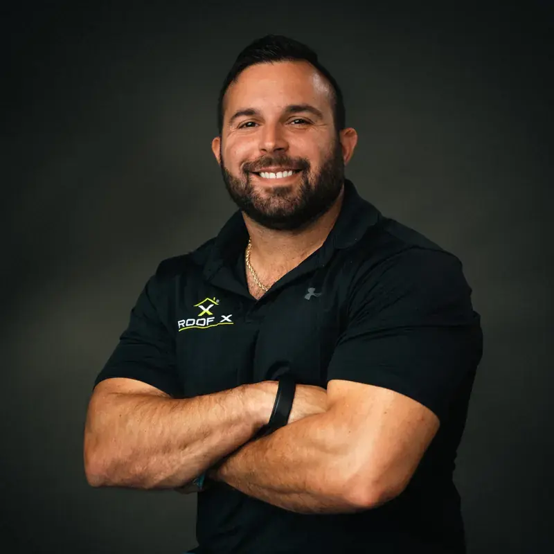 Portrait of Rene Diaz Jr, President of RoofX